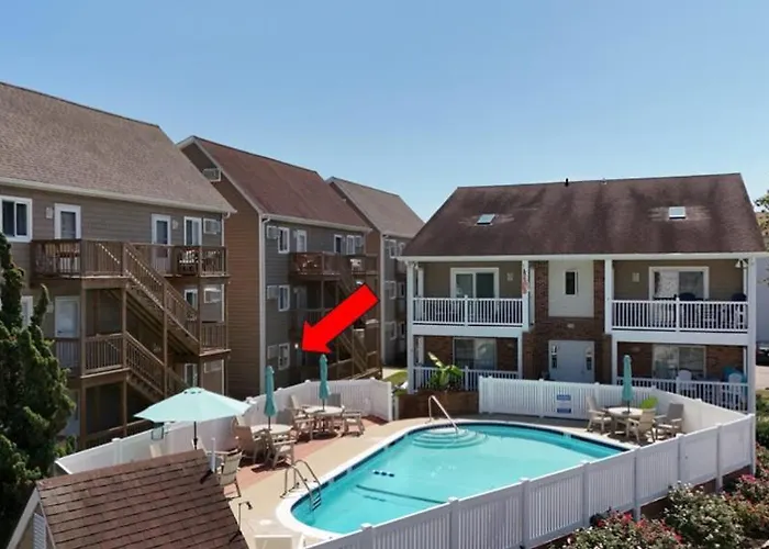 Apartment Renovated 1-bedroom With Pool, Bikes, & Access In North Ocean City, Md Ocean City